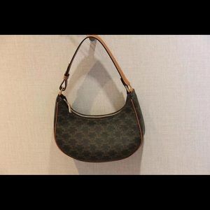 Ava Bag in Canvas and Calfskin Tan